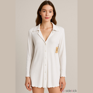 White Blouse/Pant set fits like XL